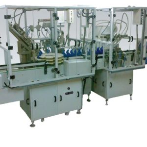 Toilet cleaner filling line